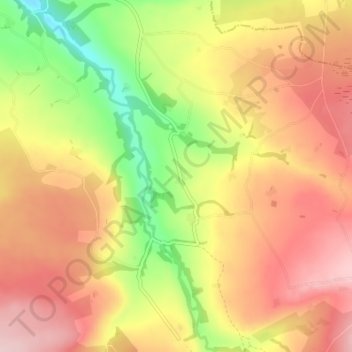 Mappa topografica Lowgill, altitudine, rilievo