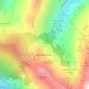 Mappa topografica Le Grand Plénay, altitudine, rilievo