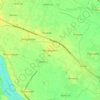 Mappa topografica Penamaluru, altitudine, rilievo