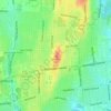 Mappa topografica Johnson Hill, altitudine, rilievo