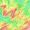 Mappa topografica Obersprockhövel, altitudine, rilievo