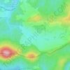 Mappa topografica Le Hang, altitudine, rilievo