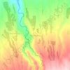Mappa topografica Mampayag, altitudine, rilievo
