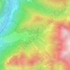 Mappa topografica Spiazzi, altitudine, rilievo