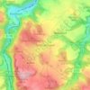 Mappa topografica Großröhrsdorf, altitudine, rilievo