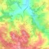 Mappa topografica Le Mas du Roule, altitudine, rilievo