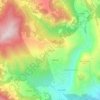 Mappa topografica Sovaggio, altitudine, rilievo