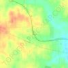 Mappa topografica Keenan, altitudine, rilievo