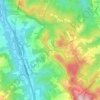 Mappa topografica Badolo, altitudine, rilievo