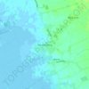 Mappa topografica Börmerkoog, altitudine, rilievo