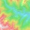 Mappa topografica Sambughetto, altitudine, rilievo
