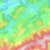 Mappa topografica Couffouleux, altitudine, rilievo