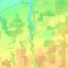 Mappa topografica Burt, altitudine, rilievo