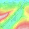 Mappa topografica Countersett, altitudine, rilievo