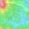 Mappa topografica Ulbe, altitudine, rilievo
