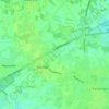 Mappa topografica Kaumeshoek, altitudine, rilievo
