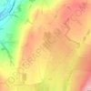 Mappa topografica Distington Moss, altitudine, rilievo