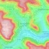 Mappa topografica Reichenbach im Täle, altitudine, rilievo