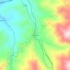 Mappa topografica Puruhuay, altitudine, rilievo