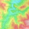 Mappa topografica Frommersbach, altitudine, rilievo