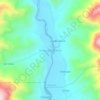 Mappa topografica Nueva Esperanza, altitudine, rilievo