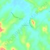 Mappa topografica Comnidades, altitudine, rilievo