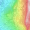 Mappa topografica Armiaz, altitudine, rilievo