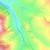 Mappa topografica Собачья скала, altitudine, rilievo