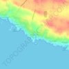 Mappa topografica Binibèquer Nou, altitudine, rilievo