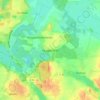 Mappa topografica Muggesfelde, altitudine, rilievo
