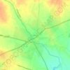 Mappa topografica Shikrapur, altitudine, rilievo
