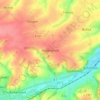 Mappa topografica Nödenitzsch, altitudine, rilievo