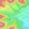 Mappa topografica Giué, altitudine, rilievo
