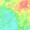 Mappa topografica La Messuzière, altitudine, rilievo