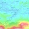 Mappa topografica Nellarimannam Colony, altitudine, rilievo
