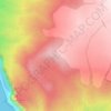 Mappa topografica Puʻuʻulaʻula, altitudine, rilievo