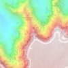 Mappa topografica Mohave Point, altitudine, rilievo