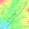 Mappa topografica Groß Schlamin, altitudine, rilievo