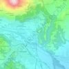 Mappa topografica Ciochetti, altitudine, rilievo