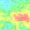 Mappa topografica La Haie-Martel, altitudine, rilievo