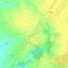 Mappa topografica La Lievre, altitudine, rilievo