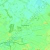 Mappa topografica Duisenburg, altitudine, rilievo