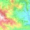 Mappa topografica Purānkot, altitudine, rilievo