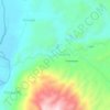 Mappa topografica Badtucon, altitudine, rilievo