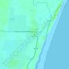 Mappa topografica Vakalapudi, altitudine, rilievo