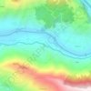 Mappa topografica Nirsu, altitudine, rilievo