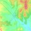 Mappa topografica Dunolly, altitudine, rilievo