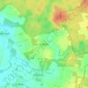 Mappa topografica Dallahn, altitudine, rilievo