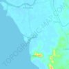 Mappa topografica Pasigay, altitudine, rilievo