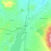 Mappa topografica Babati, altitudine, rilievo